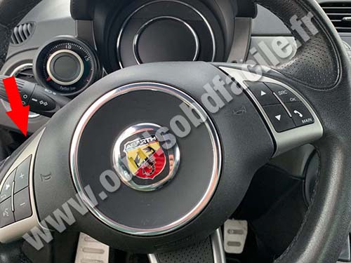 Abarth 595 - Tableau de bord