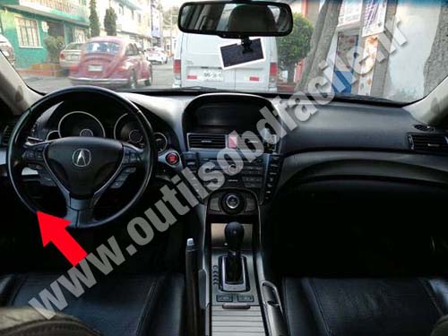 Acura TL - Tableau de bord