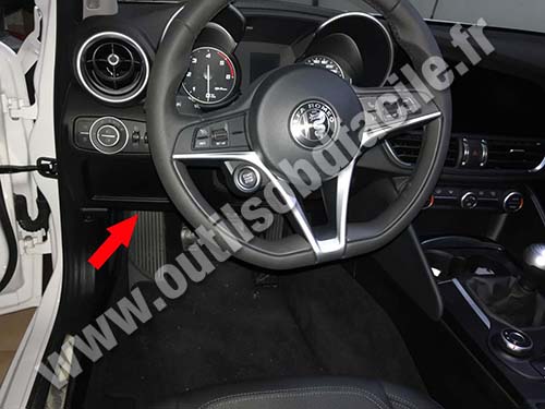 Alfa Romeo Giulia - Pédalier