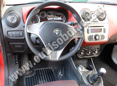 Alfa Romeo Mito tableau de bord
