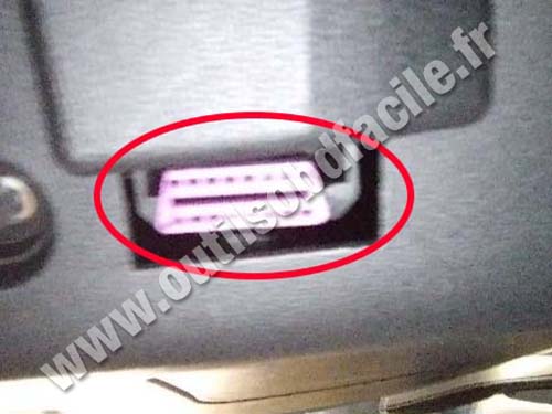 Audi A1 - Prise OBD