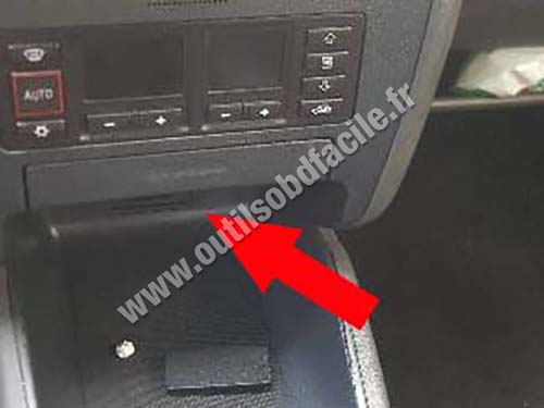 Audi A3 8L - Console centrale