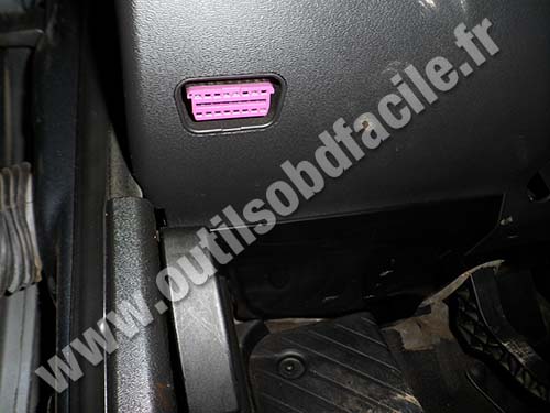 Audi A3 connecteur OBD