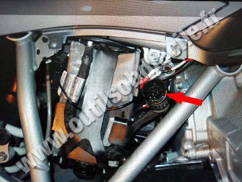 BMW R 1200 GS - Cache plastique
