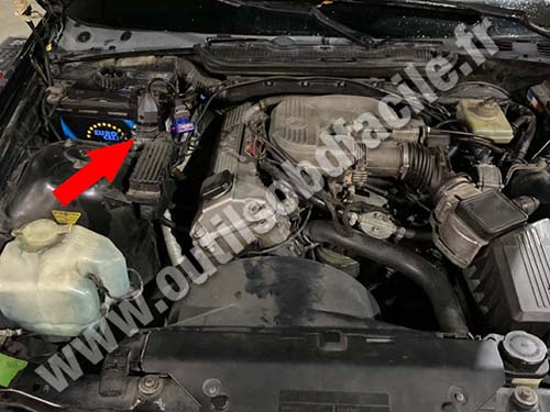 BMW Serie 3 E36 - Compartiment moteur