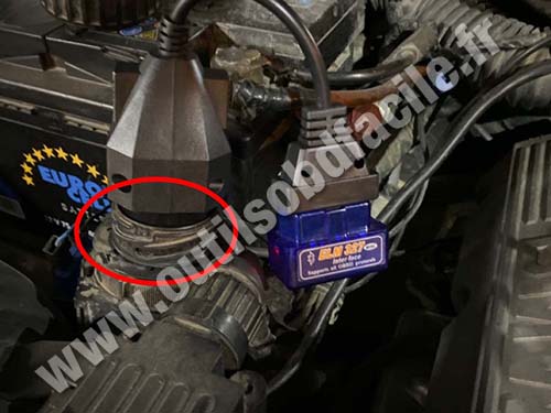 BMW Serie 3 E36 - Prise de diagnostic