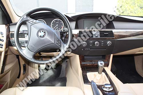 BMW Serie 5 tableau de bord