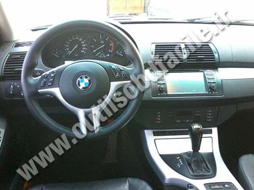 BMW X5 tableau de bord