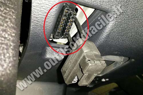 BMW X6 prise OBD2