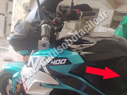 CFMOTO 400 NK - Vue d