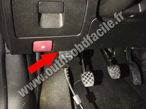 Chery Arrizo 5 - Commande de trappe à carburant