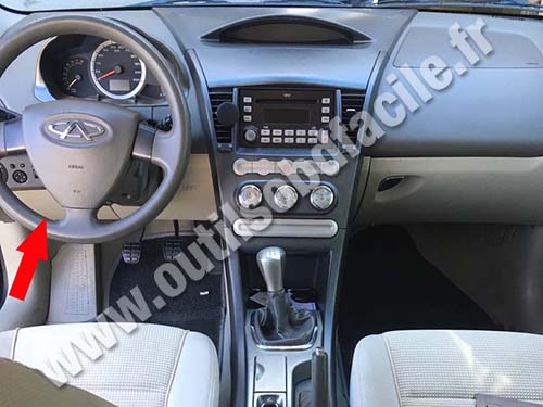 Chery Cielo - Tableau de bord