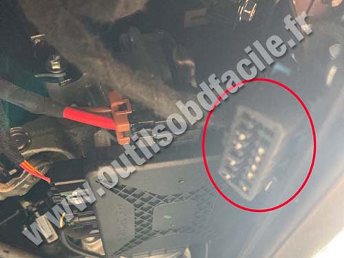 Chery Tiggo 7 - Prise OBD