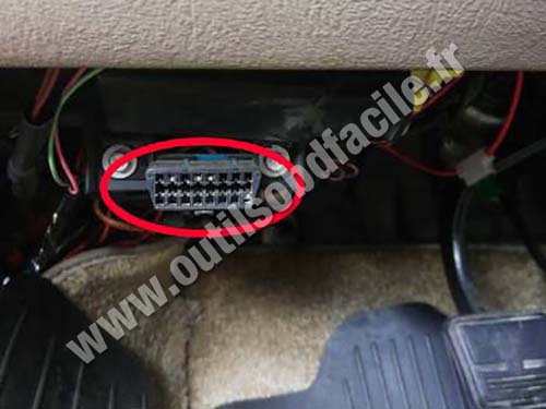 Chevrolet Astro - Prise OBD II