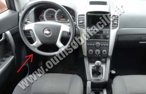 Chevrolet Captiva tableau de bord