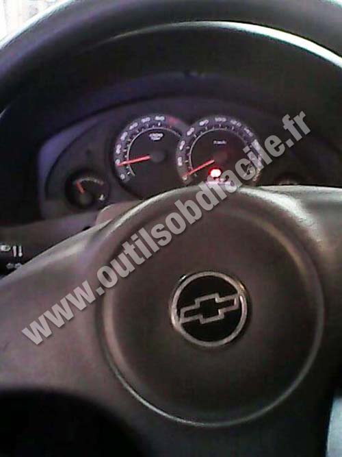Chevrolet Celta tableau de bord