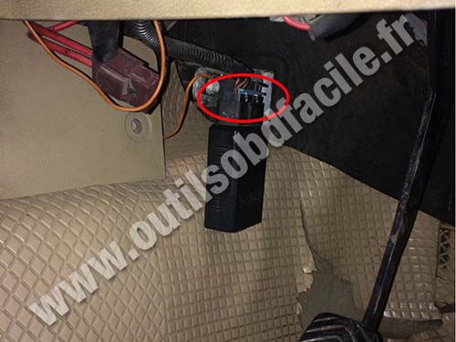 Chevrolet Enjoy - Connecteur OBD