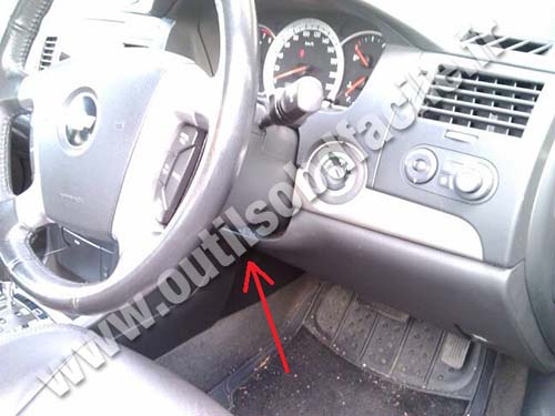 Chevrolet Epica tableau de bord