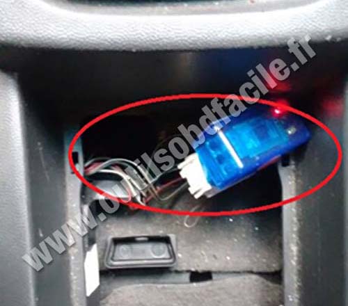 Chevrolet Meriva A prise OBD