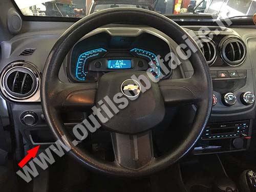 Chevrolet Montana - Tableau de bord