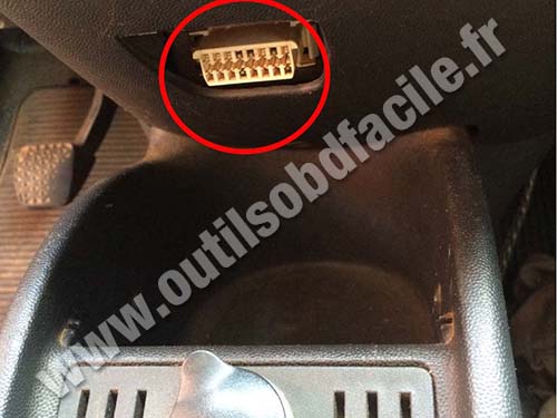 Chevrolet Montana Connecteur OBD
