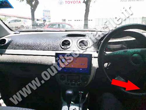 Chevrolet Optra - Tableau de bord