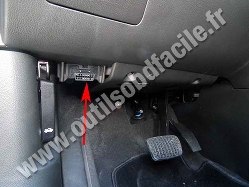Chevrolet Orlando connecteur OBDII