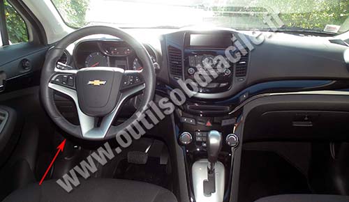 Chevrolet Orlando tableau de bord