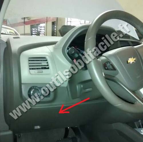 Chevrolet Spin tableau de bord