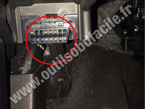 Chevrolet Trax Connecteur OBD