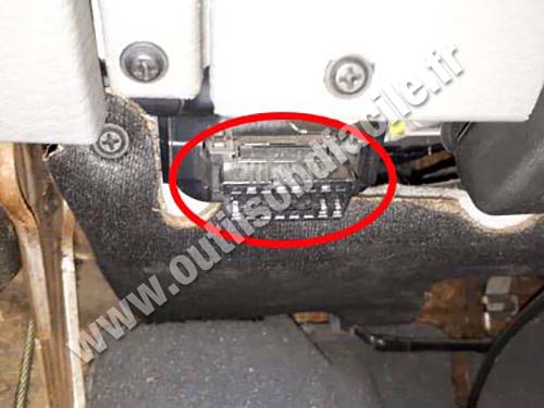 Chrylser Grand Voyager - Prise OBD