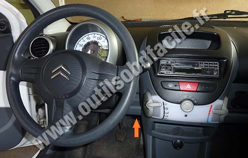 Tableau de bord Citroen C1