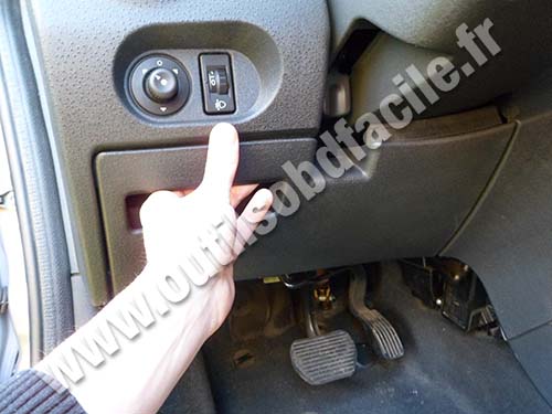 Citroen C2 accoudoir