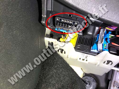 Citroen C3 Aircross - Prise OBD