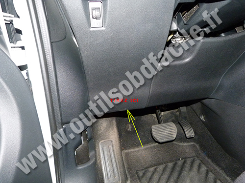 Citroen C3 Picasso boite à fusibles