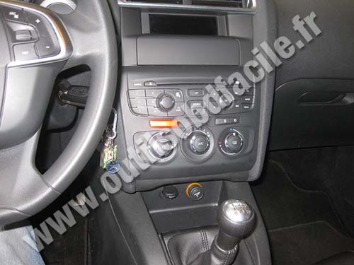 Citroen C4 tableau de bord