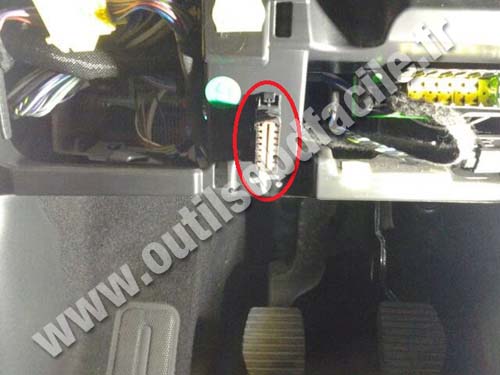 Citroen C4 Cactus prise OBD