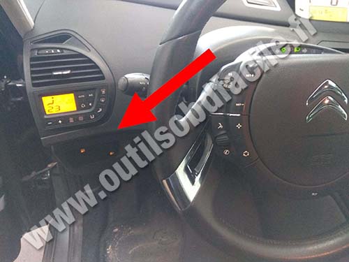 Citroen C4 Grand Picasso - Tableau de bord