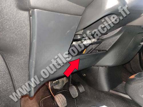Citroën C4 Grand Picasso 2 - Pédales