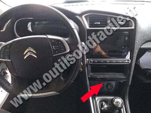 Citroen C4 Lounge - Tableau de bord