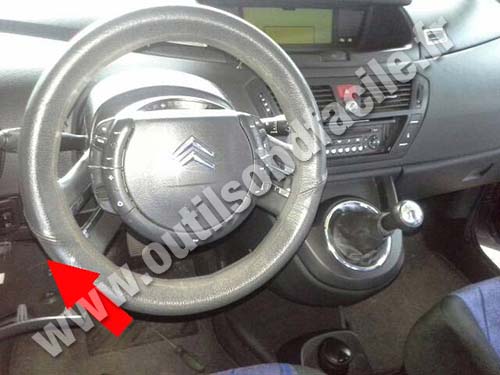 Citroen C4 Picasso tableau de bord