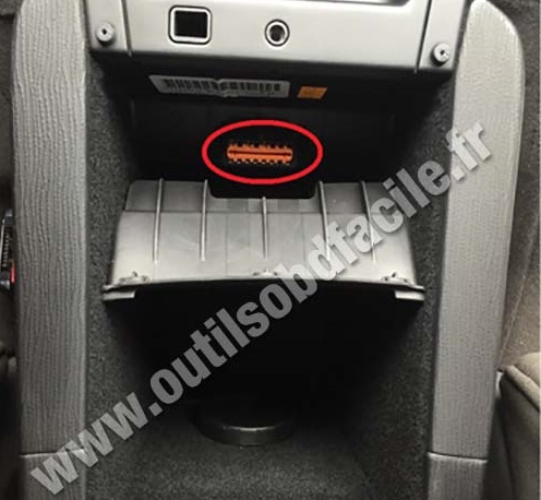 Citroen C6 - Prise OBD
