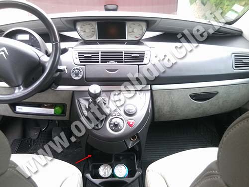 Citroen C8 tableau de bord