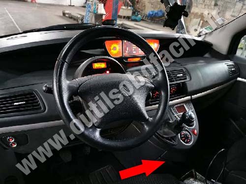 Citroen C8 - Tableau de bord