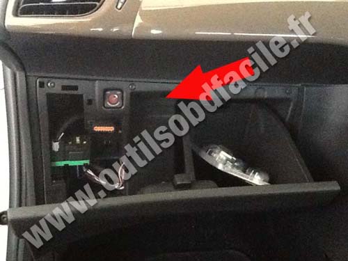 Citroen DS3 Boite à gants