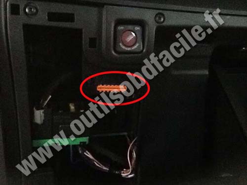Citroen DS3 Connecteur OBD