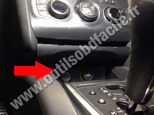 Citroen DS4 Console centrale