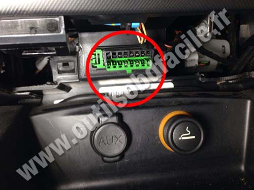 Citroen DS4 Connecteur OBD