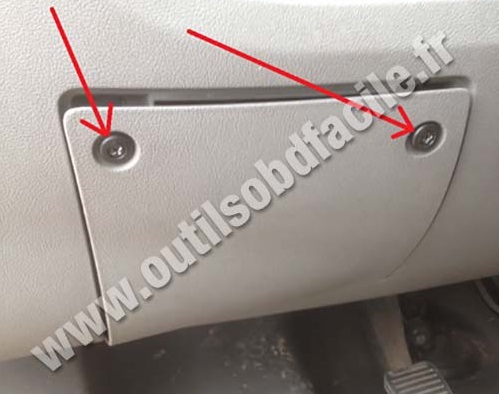 Citroen Jumper trappe à fusibles