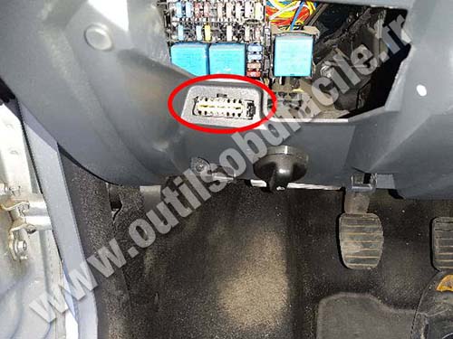 Dacia Lodgy - Prise OBD
